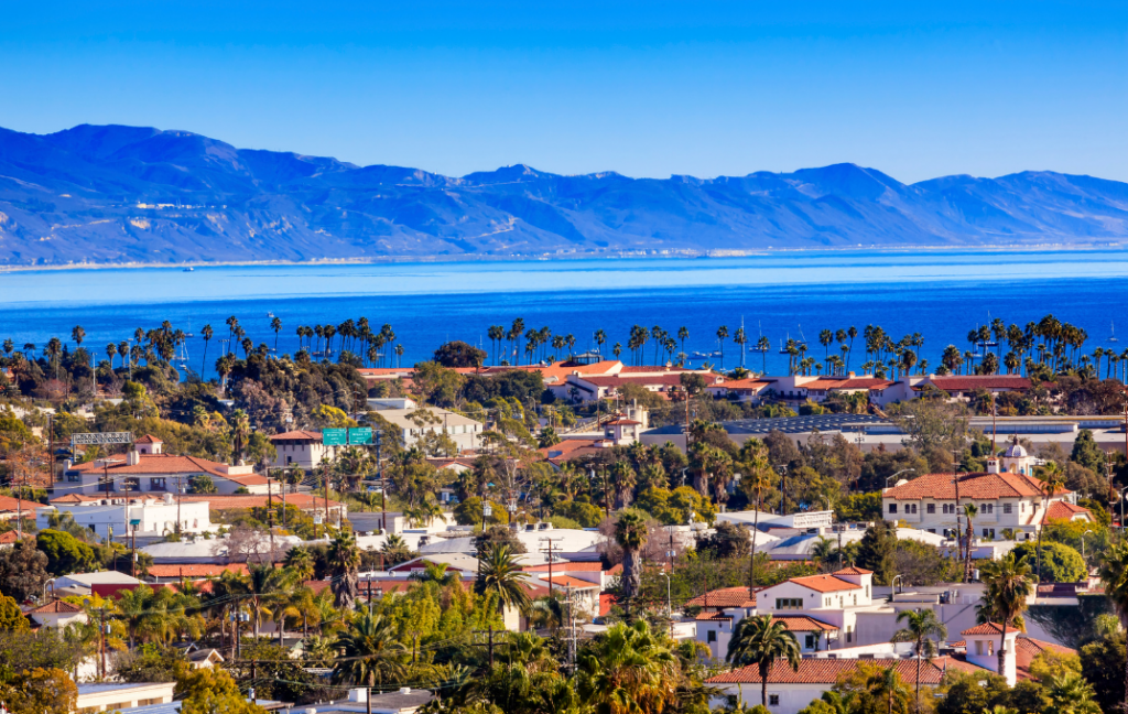 santa barbara skyline